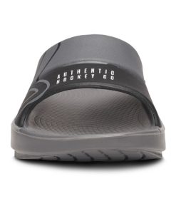 BAUER/OOFOS Women's OOahh Sport Slide Sandal – Slate