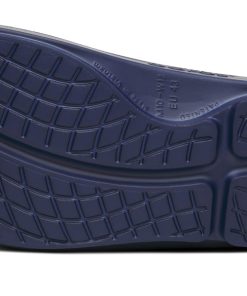 FJ X OOFOS Women's OOahh Sport Slide Sandal - Navy Camo