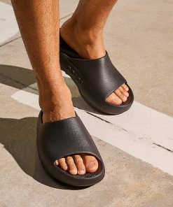Men's OOahh PLUS Slide Sandal - Black