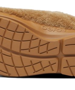 Women's OOcoozie Sherpa Mule - Café Spice